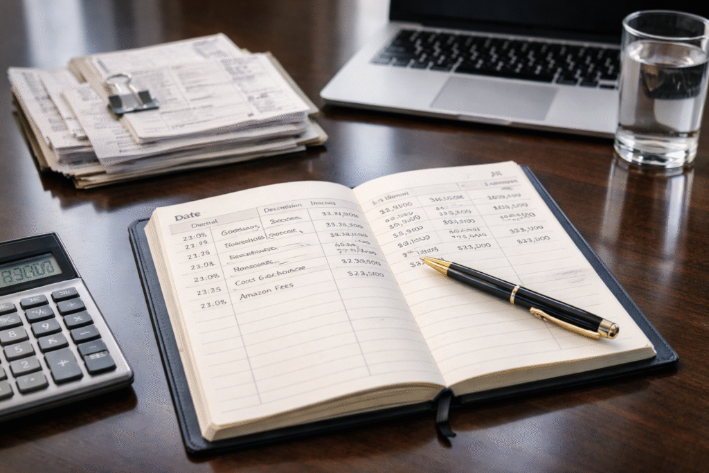 The current image has no alternative text. The file name is: Organized-workspace-for-financial-records-1.png